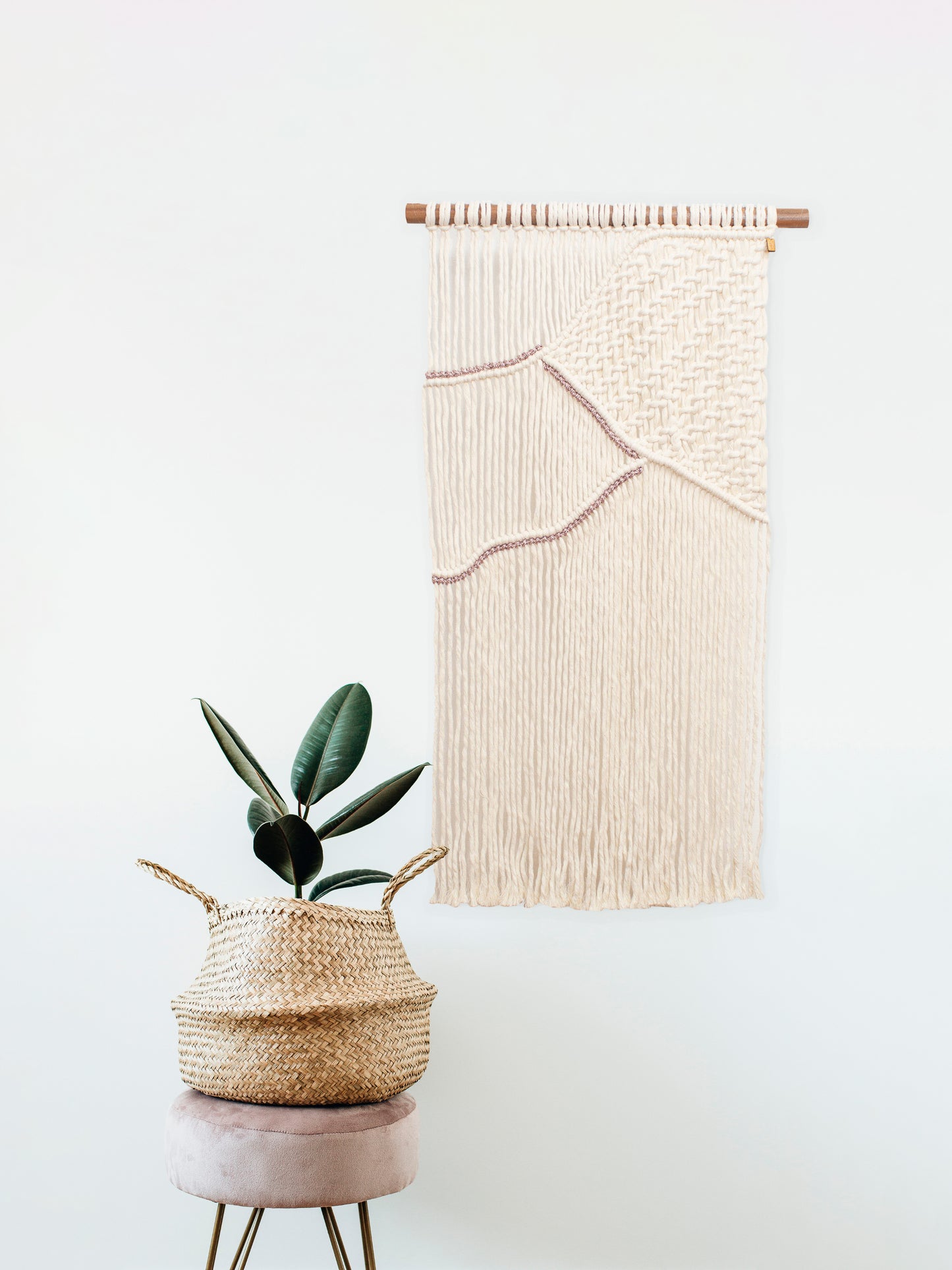 Mural macramé - Aurora III