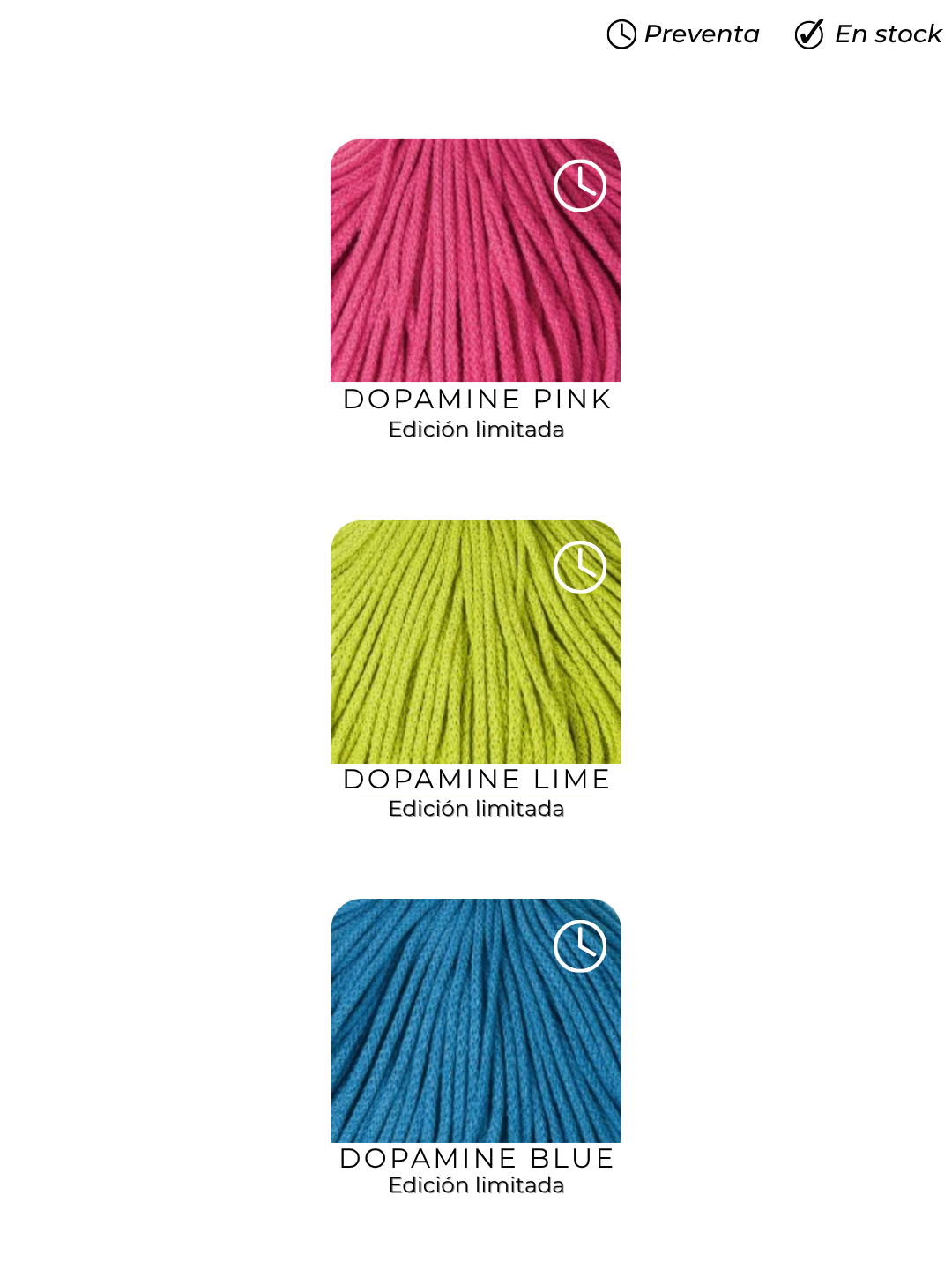 Cuerda trenzada 3 mm Bobbiny (100 metros)