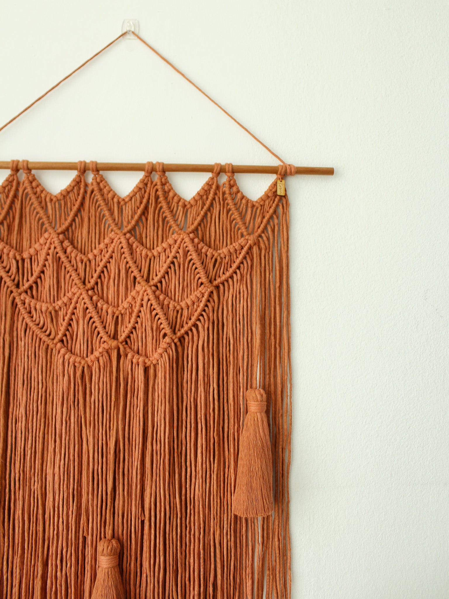 Mural estilo Boho hecho a mano