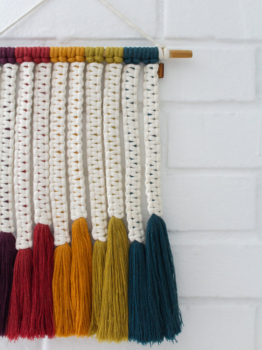 Mural lluvia de colores