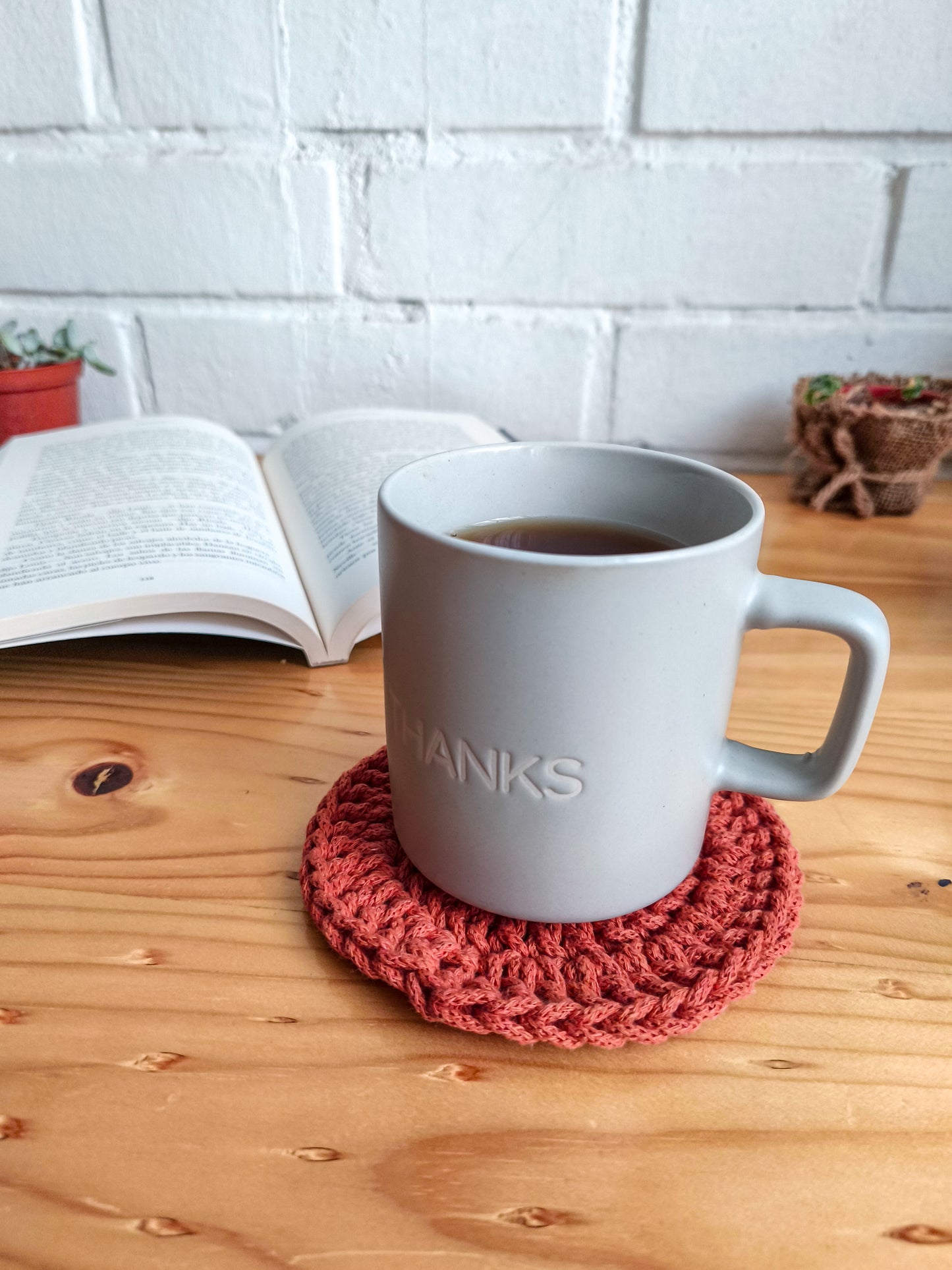 Posavasos crochet