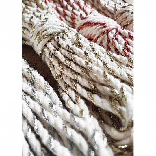 Cuerda torcida 3 mm Bobbiny - Línea Twist (50 metros)