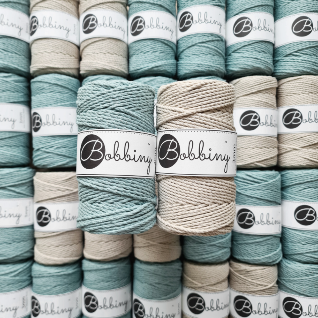 Cuerda torcida 3 mm Bobbiny (100 metros)