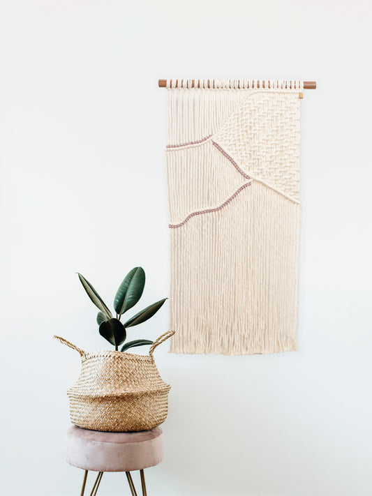 Mural macramé - Aurora III