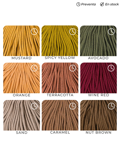 Cuerda trenzada 3 mm Bobbiny (100 metros)