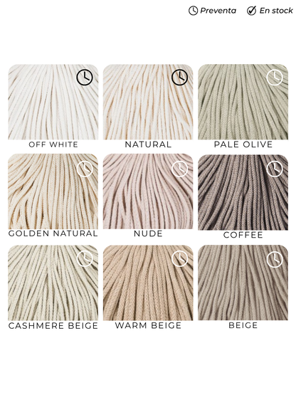 Cuerda trenzada 3 mm Bobbiny (100 metros)