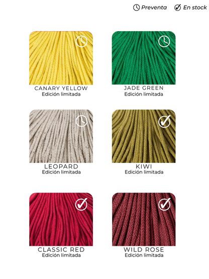 Cuerda trenzada 3 mm Bobbiny (100 metros)