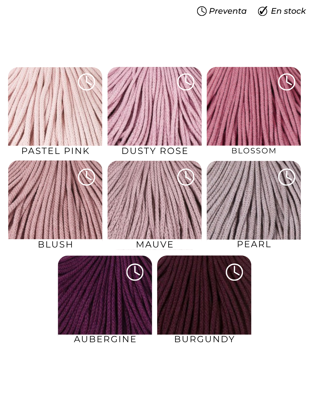 Cuerda trenzada 3 mm Bobbiny (100 metros)