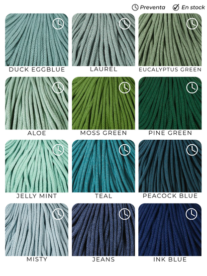 Cuerda trenzada 5 mm Bobbiny (100 metros)