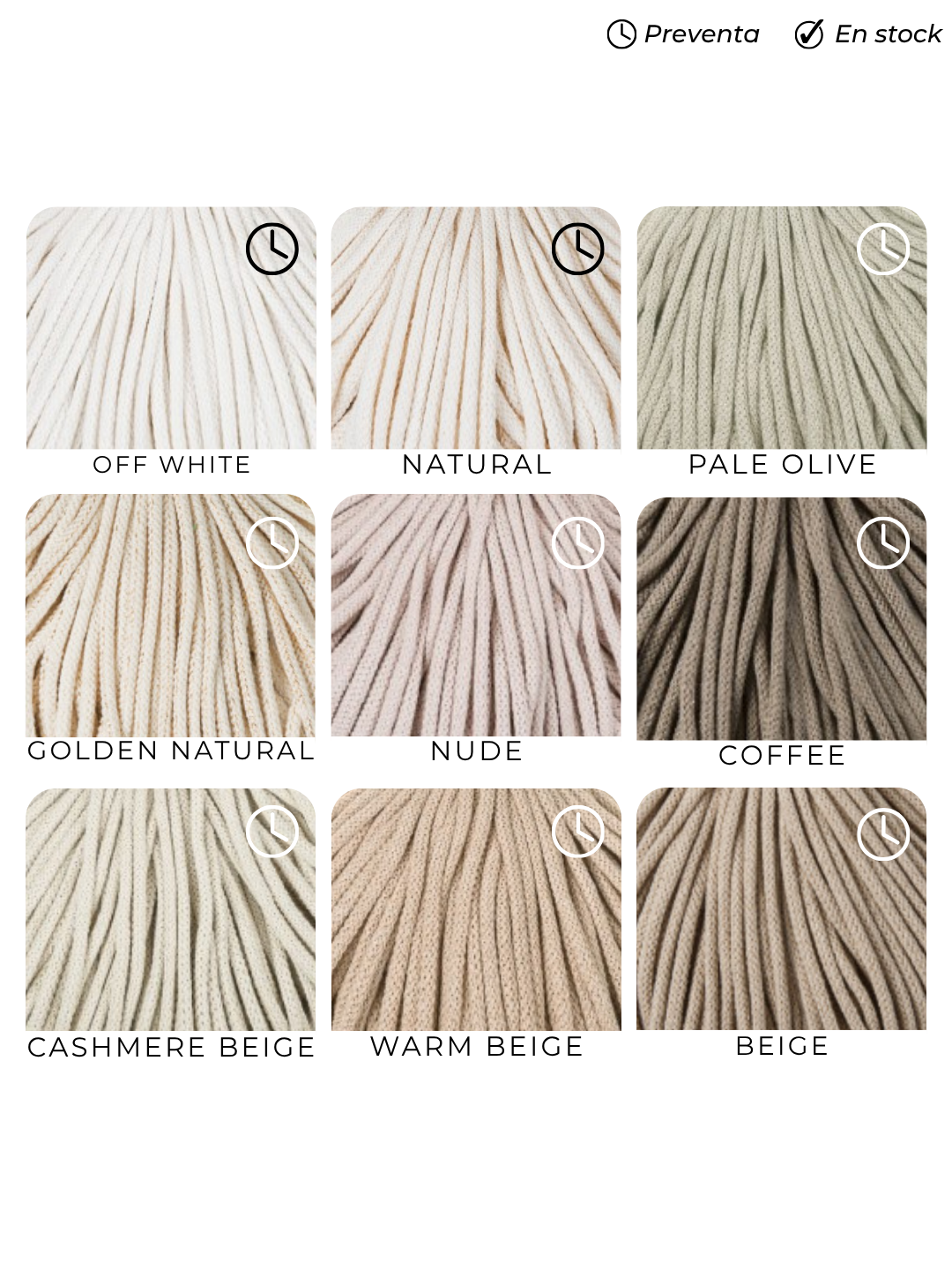 Cuerda trenzada 5 mm Bobbiny (100 metros)