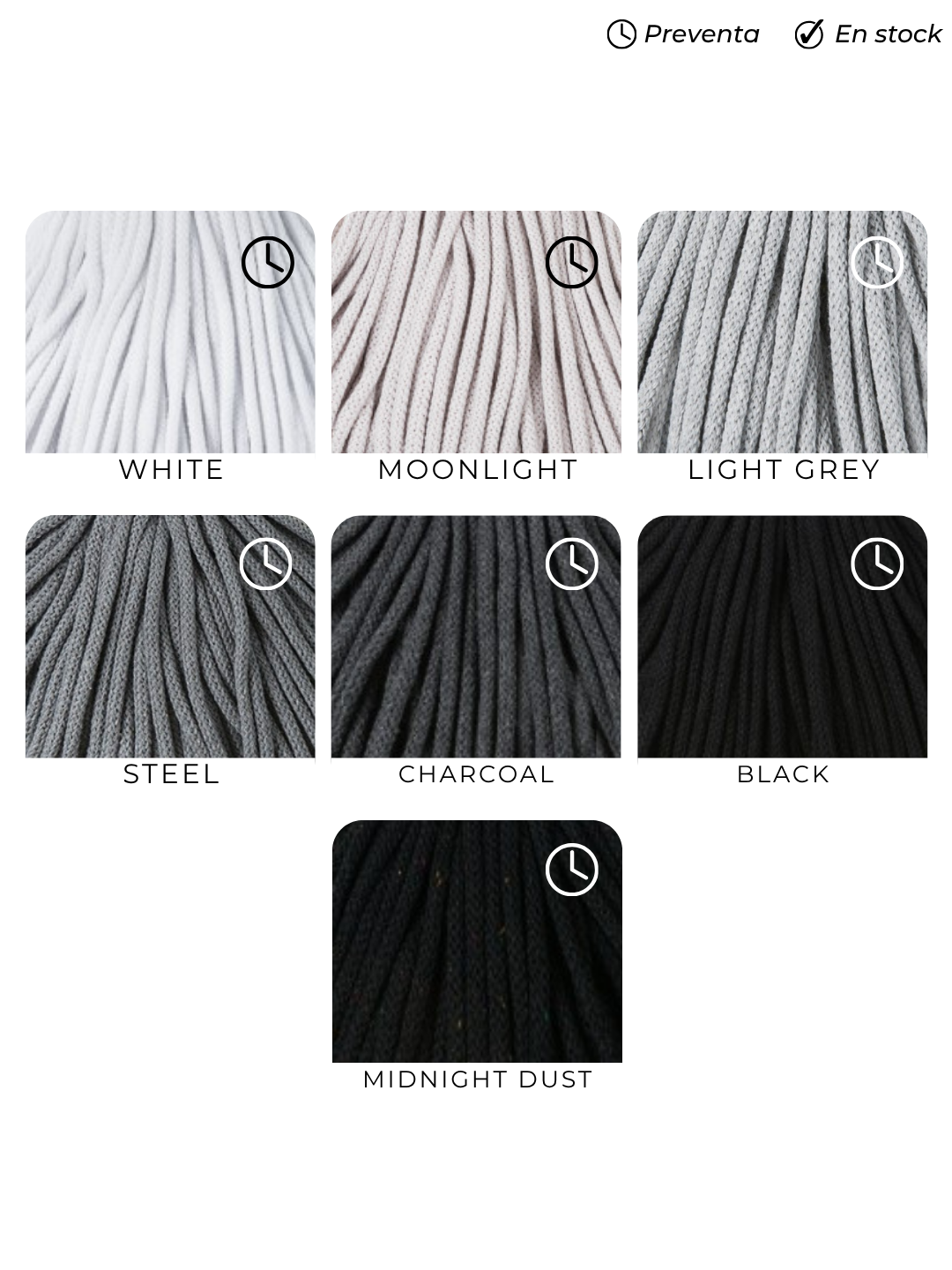 Cuerda trenzada 5 mm Bobbiny (100 metros)
