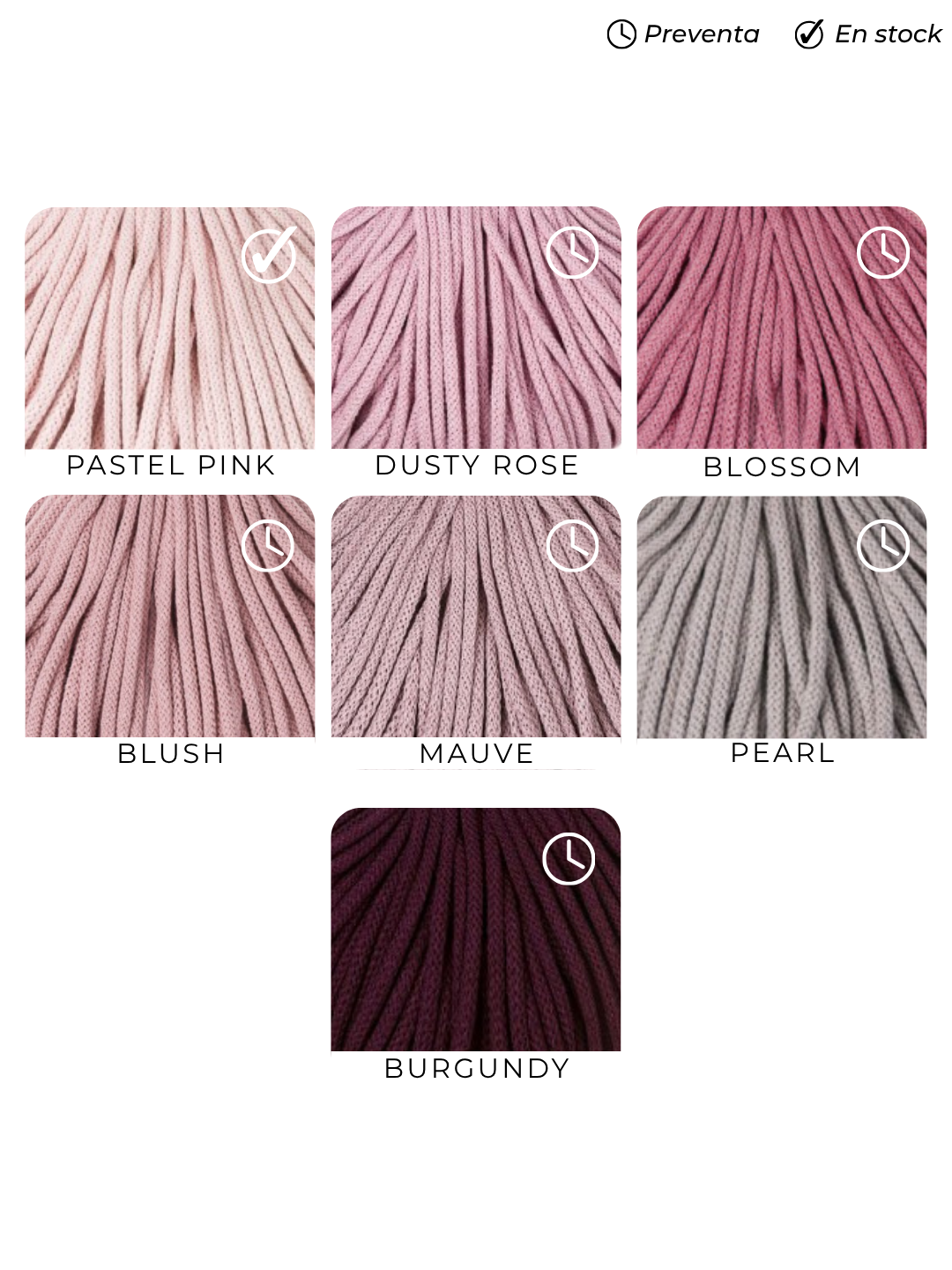 Cuerda trenzada 5 mm Bobbiny (100 metros)
