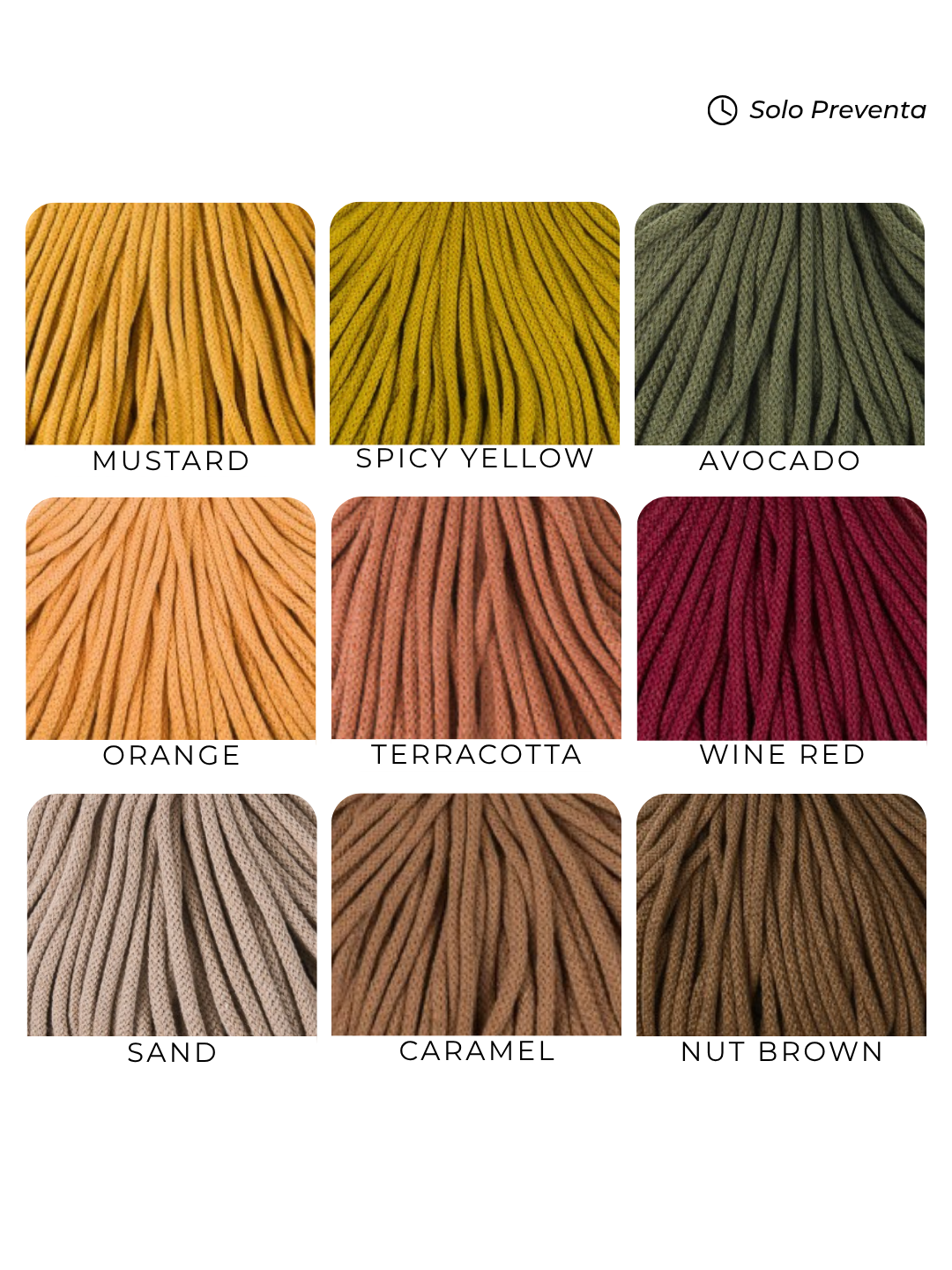 Cuerda trenzada 5 mm Bobbiny (50 metros)