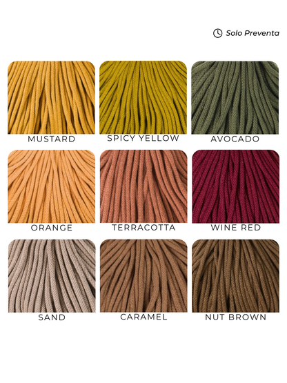 Cuerda trenzada 5 mm Bobbiny (50 metros)