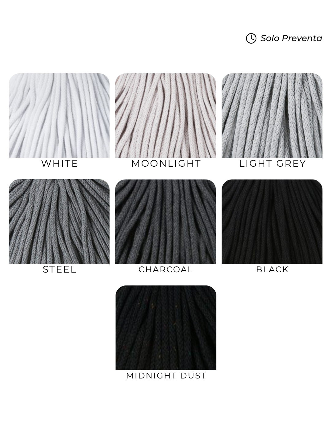 Cuerda trenzada 5 mm Bobbiny (50 metros)