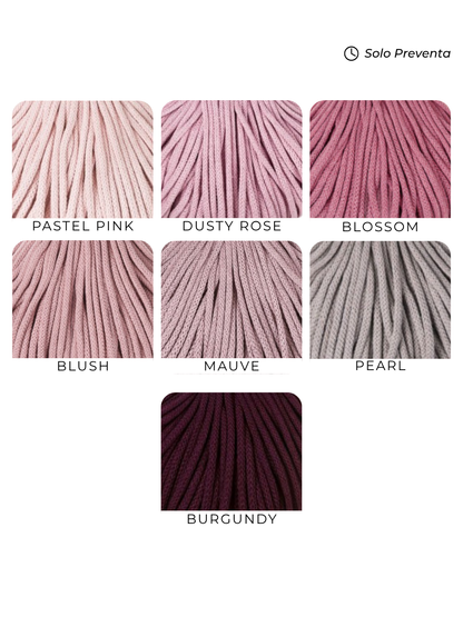 Cuerda trenzada 5 mm Bobbiny (50 metros)