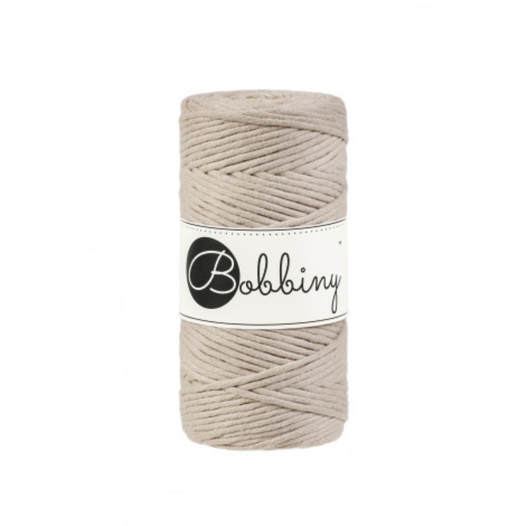 Cuerda peinada 3 mm Bobbiny (100 metros)