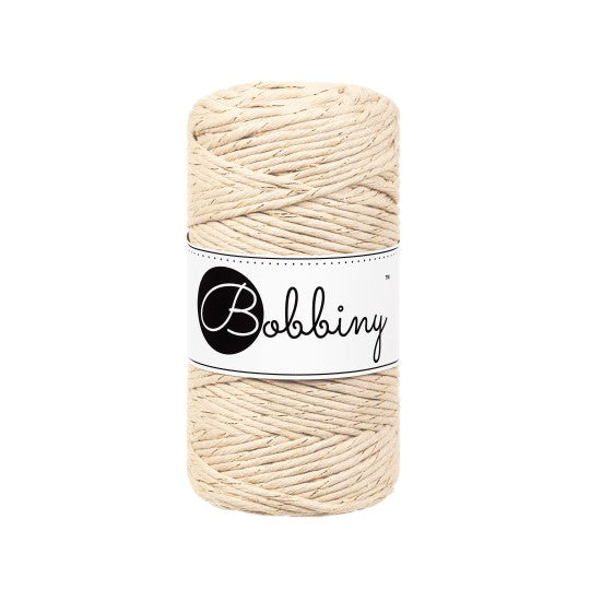 Cuerda peinada 3 mm Bobbiny (100 metros)