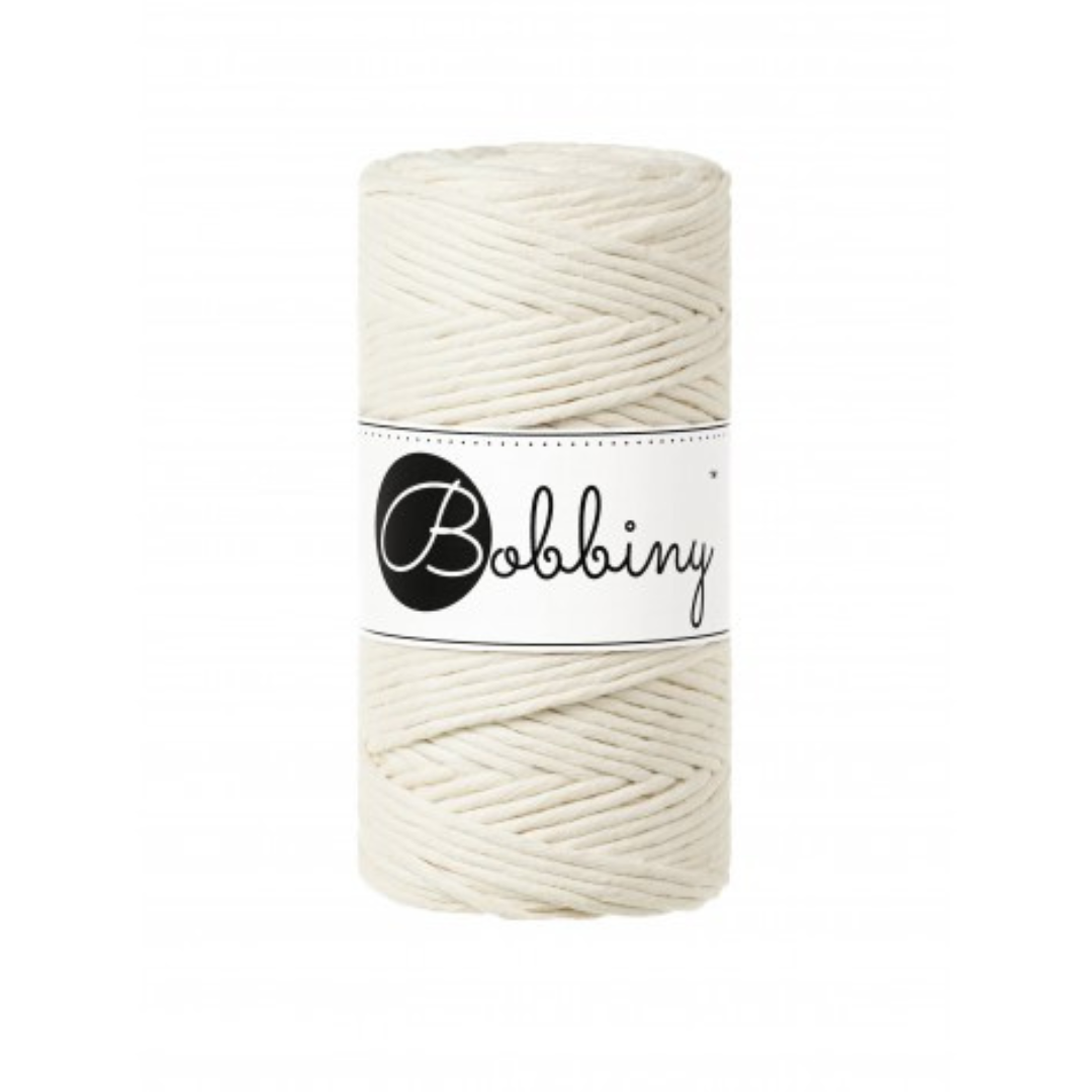 Cuerda peinada 3 mm Bobbiny (100 metros)