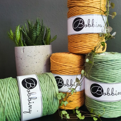 Cuerda peinada 5 mm Bobbiny (100 metros)