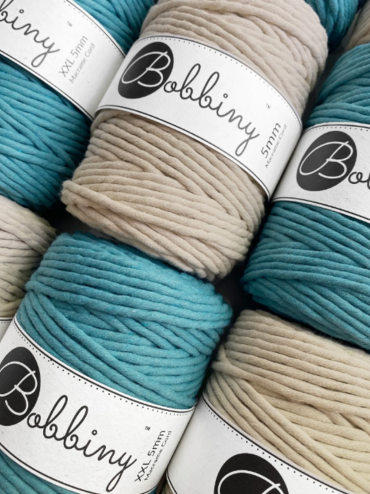 Cuerda peinada 5 mm Bobbiny (100 metros)