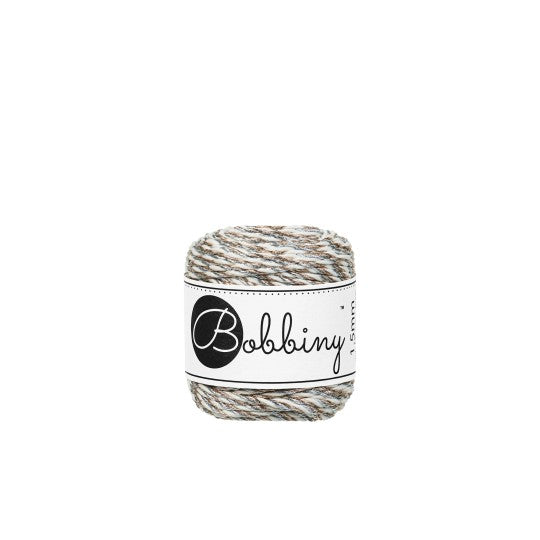 Cuerda torcida 1.5 mm Bobbiny - Línea Holiday (35 metros)