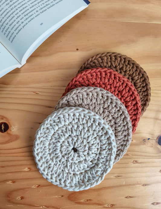 Posavasos crochet